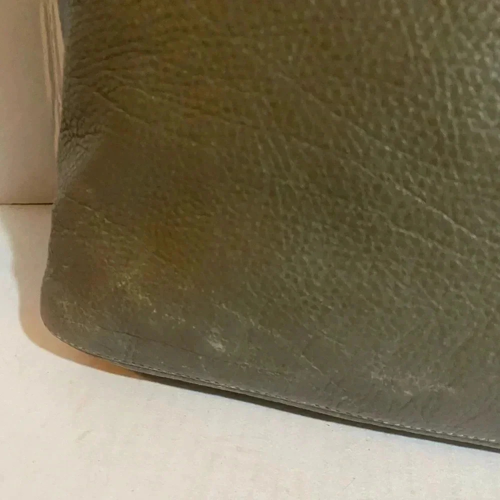 Michael kors grey distressed leather hobo/ shoulder handbag - Picture 3 of 15